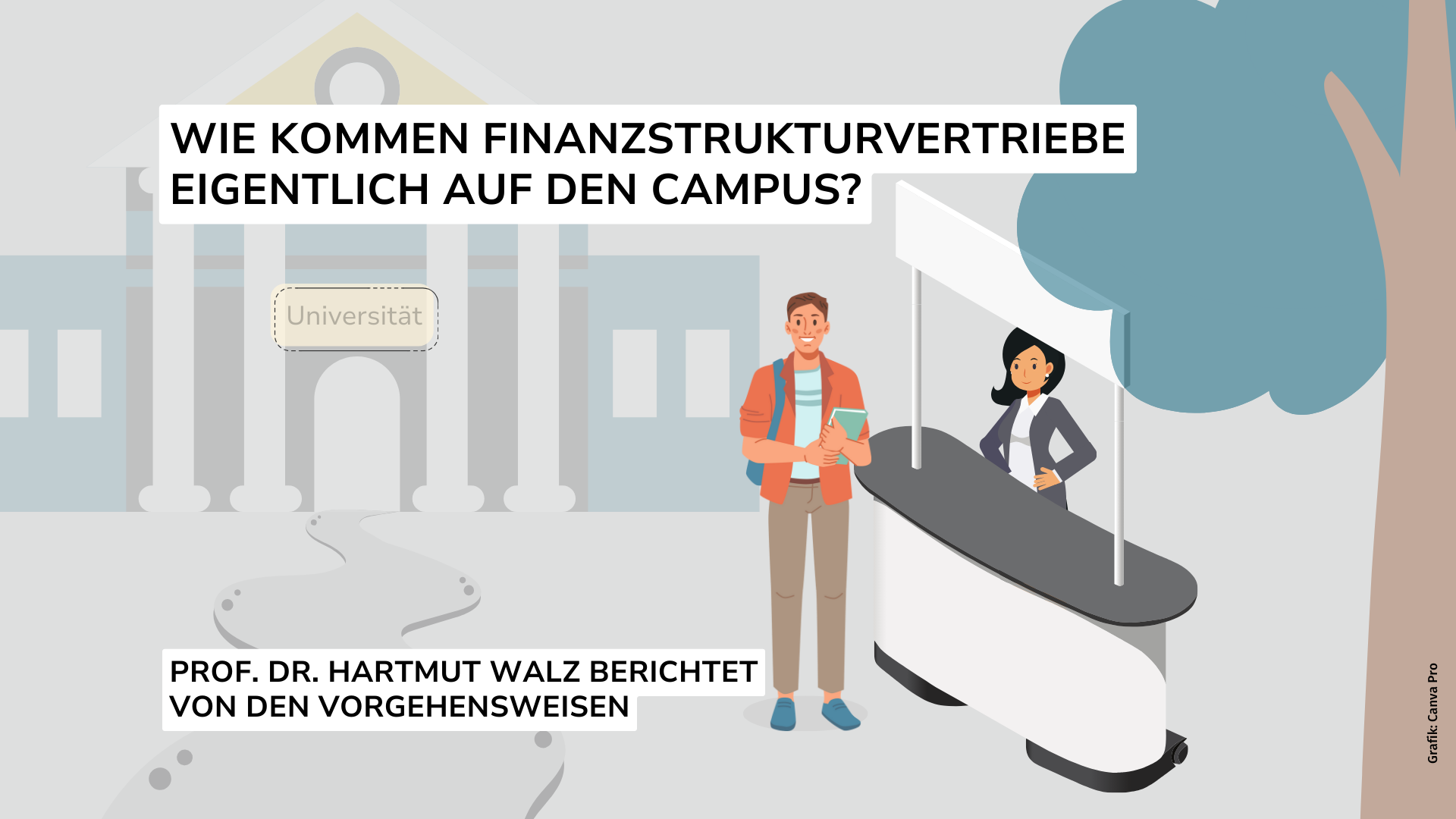 Finanzstrukturvertrieb auf dem Campus
