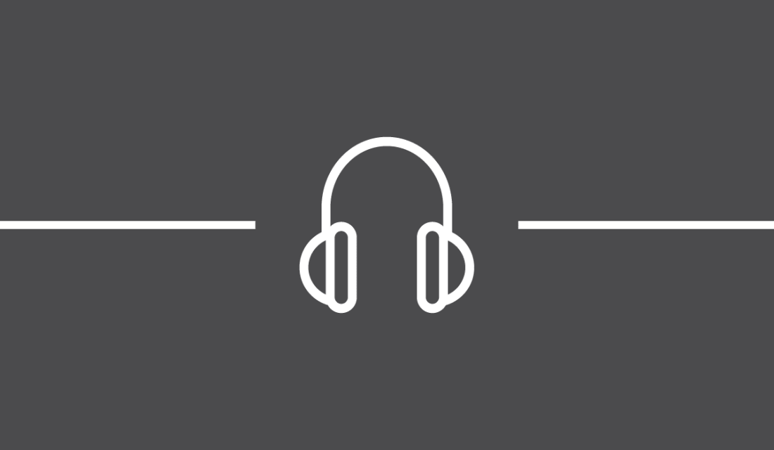 Ein Icon das Kopfhörer darstellt