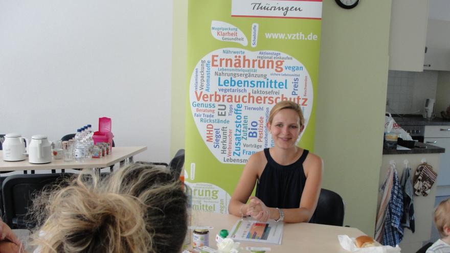 Julia Müller beim Aktiv-Treff in Gera