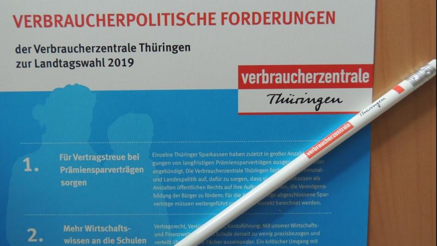 Unsere Forderungen zur Landtagswahl 2019 in Thüringen