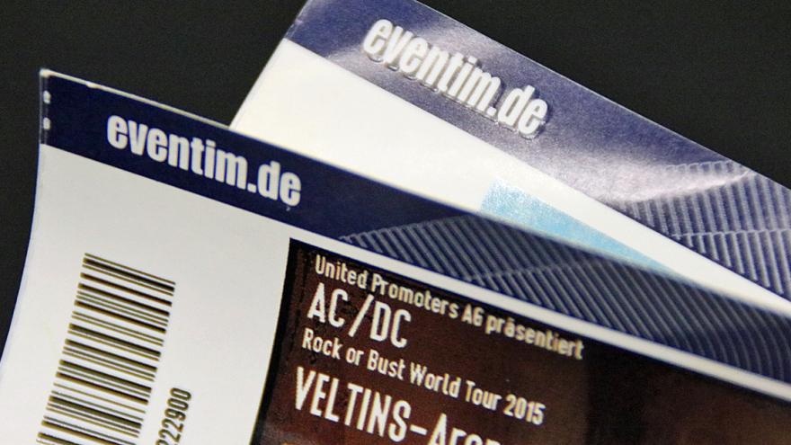 Zwei Konzertkarten der Veranstaltungsagentur Eventim