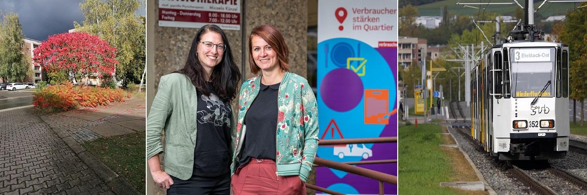 Impressionen aus Gera Bieblach und dem Projekt Verbraucher stärken im Quartier.