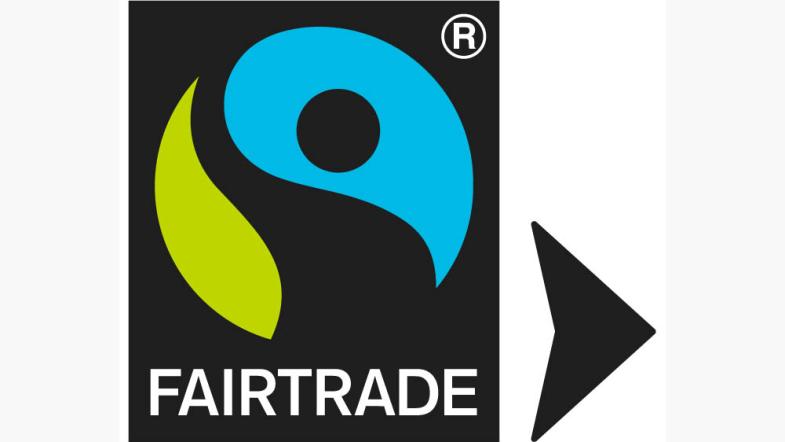 Fairtrade mit Pfeil