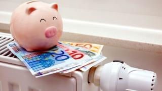 Heizkörper mit Sparschwein