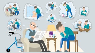 Schmuckbild: Entlastungsleistungen für pflegende Angehörige